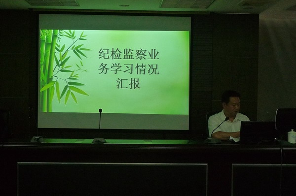 资阳城投集团组织召开进建纪检监察业务会议